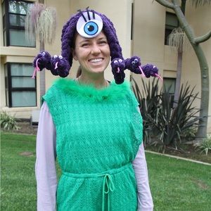 Homemade Celia from Monsters Inc Costume
